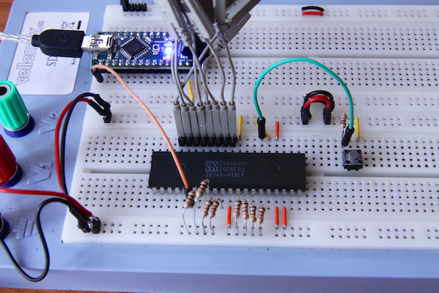 Z80 tester wiring